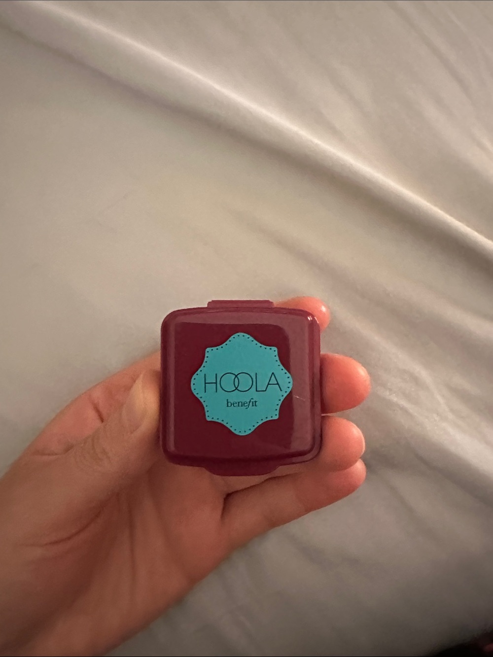 Benefit Hoola Mini Bronzer Compact - Turquoise & Maroon